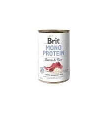 Вологий корм для собак Brit Care Mono Protein Lamb and Rice з ягнятиною та рисом (8595602555352)