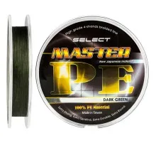 Шнур Select Master PE 150m салатовый 0.16мм 19кг (1870.01.54)