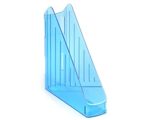 Лоток для бумаг Koh-i-Noor vertical, transparent blue (754121)