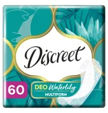 Ежедневные прокладки Discreet Deo Water Lily 60 шт. (8001090170354/8700216152983)