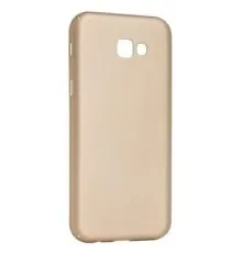 Чохол до мобільного телефона Digi для SAMSUNG A7 (2017)/A720 - Soft touch PC (Gold) (6330590)