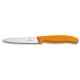 Кухонный нож Victorinox SwissClassic для нарезки 10 см, оранжевый (6.7706.L119)