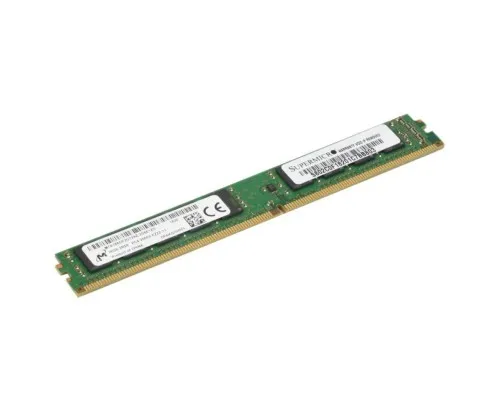 Модуль пам'яті для сервера DDR4 16GB ECC UDIMM 2666MHz 2Rx8 1.2V CL19 VLP Micron (MTA18ADF2G72AZ-2G6E1)