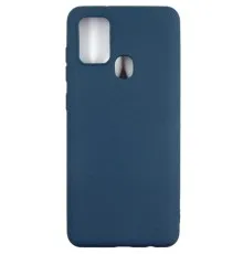 Чохол до мобільного телефона Dengos Carbon Samsung Galaxy A21s, blue (DG-TPU-CRBN-75) (DG-TPU-CRBN-75)