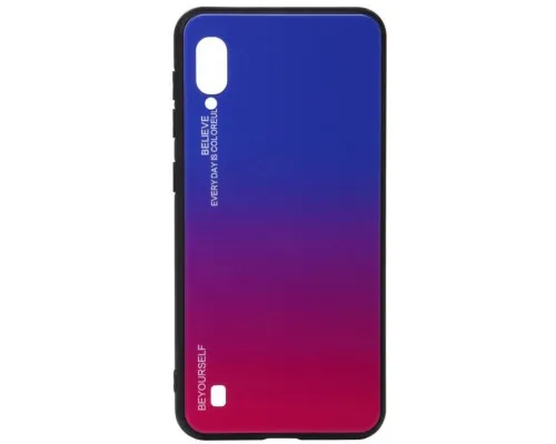 Чохол до мобільного телефона BeCover Gradient Glass Samsung Galaxy M10 2019 SM-M105 Blue-Red (703868)