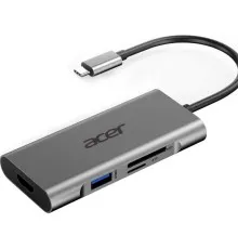Порт-репликатор Acer 7in1 Type C dongle 1 x HDMI, 3 x USB3.2, 1 x SD/TF, 1 x PD (HP.DSCAB.008)
