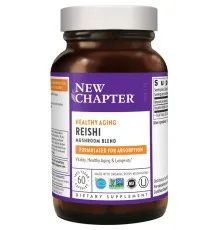 Трави New Chapter Гриби Рейша, Reishi, 60 вегетаріанських капсул (NCR-00235)