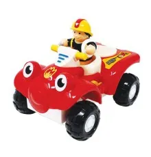 Развивающая игрушка Wow Toys Пожарник Берти на квадроцикле (10311)