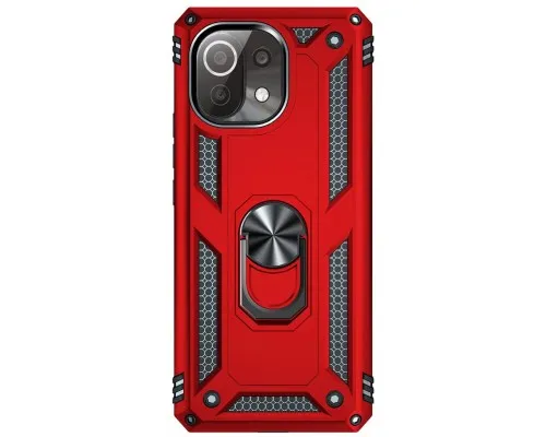 Чохол до мобільного телефона BeCover Military Xiaomi Mi 11 Lite / Mi 11 Lite 5G Red (706644)