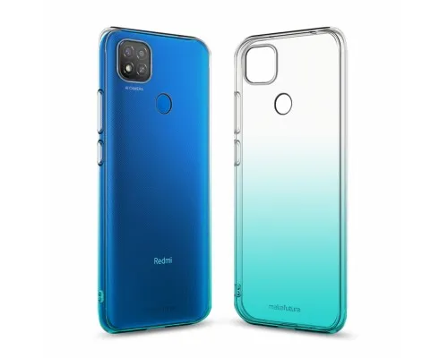 Чохол до мобільного телефона MakeFuture Xiaomi Redmi 9C Gradient (TPU) Azure (MCG-XR9CAZ)