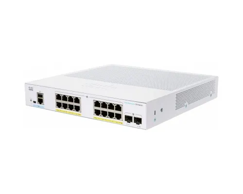 Коммутатор сетевой Cisco CBS250-16P-2G-EU