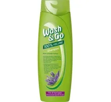 Шампунь Wash&Go с экстрактом лаванды для всех типов волос 400 мл (8008970042244)