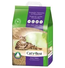 Наповнювач для туалету Cats Best Smart Pellets Деревний грудкувальний 10 кг (20 л) (4002973217429)