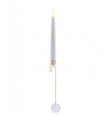Ялинкова іграшка Novogod`ko набор свечей Antigravity LED, с кристаллом, с пультом, 32 см, 3 шт. (974445)