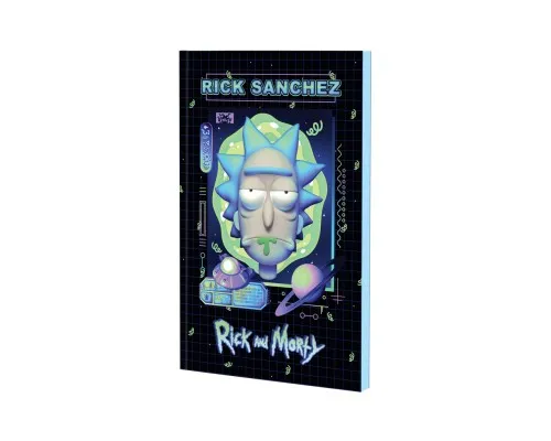 Блокнот Kite термобіндер Rick and Morty А5, 64 листи, нелінований (RM23-193-1)