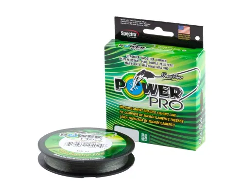 Шнур Power Pro Moss Green 135m 0.06mm 6.5lb/3.0kg (2266.78.23)