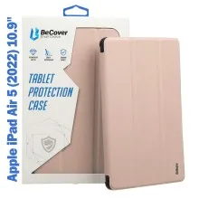 Чохол до планшета BeCover Direct Charge Pen mount Apple Pencil Apple iPad Air 5 (2022) 10.9" Pink (708780)