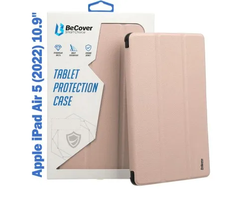 Чохол до планшета BeCover Direct Charge Pen mount Apple Pencil Apple iPad Air 5 (2022) 10.9 Pink (708780)