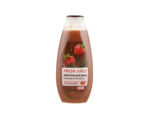 Гель для душу Fresh Juice Chocolate & Strawberry 400 мл (4823015936081)