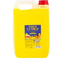 Засіб для ручного миття посуду Gold Cytrus Лимон 5 л (4820167000271)