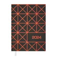 Тижневик Buromax датований 2024 LINEA A5 помаранчевий (BM.2151-11)