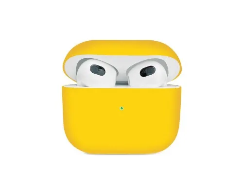 Чохол для навушників Armorstandart Ultrathin Silicone Case для Apple AirPods 3 Yellow (ARM60299)