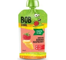 Детское пюре Bob Snail Смузи банан-малина 120 г (1740815)