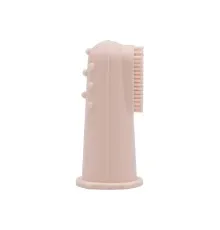 Дитяча зубна щітка Difrax Cиліконова, масажна, Pink (377 Pink)
