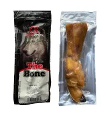 Лакомство для собак Alpha Spirit Ham Bone Leg Vacuum мясная косточка 6 см (8437015969282)