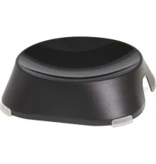 Посуд для котів Fiboo Flat Bowl миска без антиковзких накладок чорна (FIB0131)
