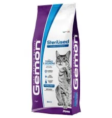 Сухий корм для кішок Gemon Cat Sterilised тунeць з лососем 7 кг (8009470297295)