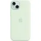 Чехол для мобильного телефона Apple iPhone 15 Plus Silicone Case with MagSafe - Soft Mint,Model A3124 (MWNG3ZM/A)