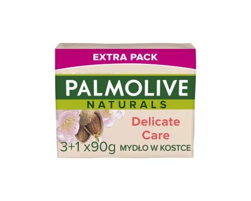Твердое мыло Palmolive Naturals Миндаль и молочко 4 х 90 г (8718951597594)