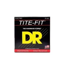Струни для гітари DR Strings TITE-FIT Electric - Medium (10-46) (MT-10)