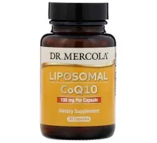 Антиоксидант Dr. Mercola Коэнзим Q10 липосомальный, 100 мг, Liposomal CoQ10, 30 капсул (MCL-01498)