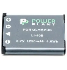 Акумулятор до фото/відео PowerPlant Olympus Li-40B, Li-42B, D-Li63, D-Li108, NP-45, NP-80, NP-82 (DV00DV1090)