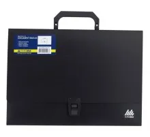 Папка - портфель Buromax A4/35мм, black (BM.3724-01)