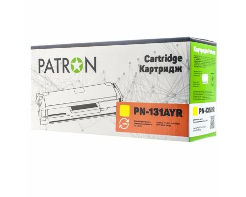 Картридж Patron HP CLJ CF212A для M251/M276 Yellow, Extra (PN-131AYR)