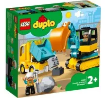 Конструктор LEGO Вантажівка і гусеничний екскаватор (10931)