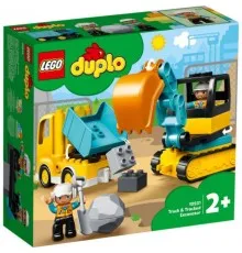 Конструктор LEGO Duplo Town Грузовик и гусеничный экскаватор 20 деталей (10931)