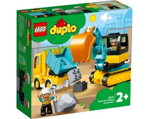 Конструктор LEGO Duplo Town Грузовик и гусеничный экскаватор 20 деталей (10931)