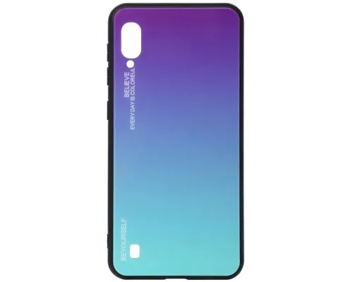 Чехол для мобильного телефона BeCover Gradient Glass Samsung Galaxy M10 2019 SM-M105 Purple-Blue (703871)