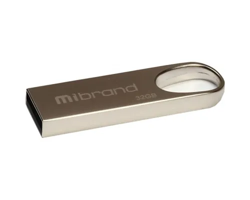 USB флеш накопитель Mibrand 32GB Irbis Silver USB 2.0 (MI2.0/IR32U3S)