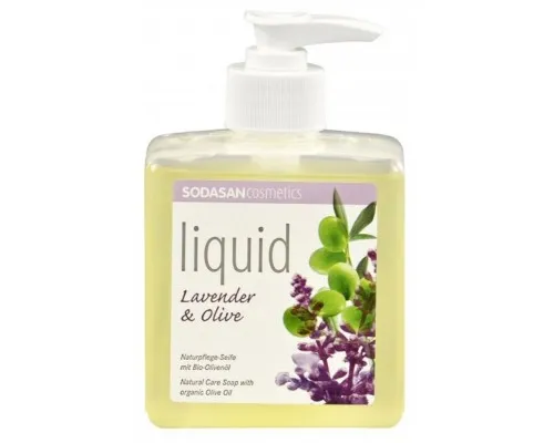 Жидкое мыло Sodasan органическое Lavender-Olive 300 мл (4019886079365)