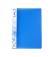 Папка-швидкозшивач Axent A4 700 мкм Прозора синя (1304-22-A)
