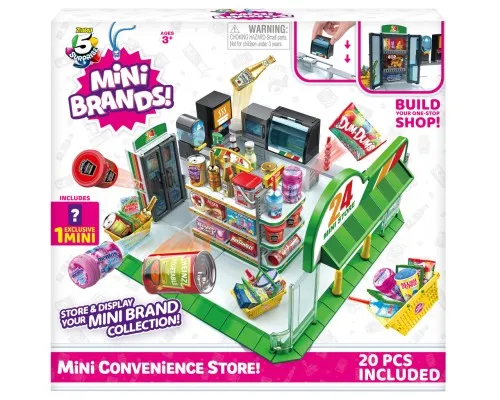 Игровой набор Zuru Mini Brands Supermarket Магазин у дома (77206)