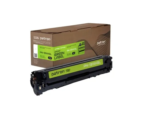 Картридж Patron HP 131X (CF210X) Green Label, black (PN-131XKGL)