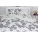 Постільна білизна MirSon Сатин 22-1279 Butterflies at dawn Євро (2200003578751)