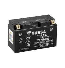 Акумулятор автомобільний Yuasa 12V 6,5Ah MF VRLA Battery AGM (YT7B-BS)
