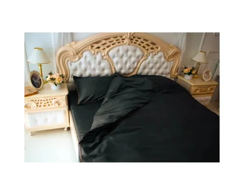 Постільна білизна MirSon Сатин Premium Corner Iron grey 143х210 полуторний (2200001484313)